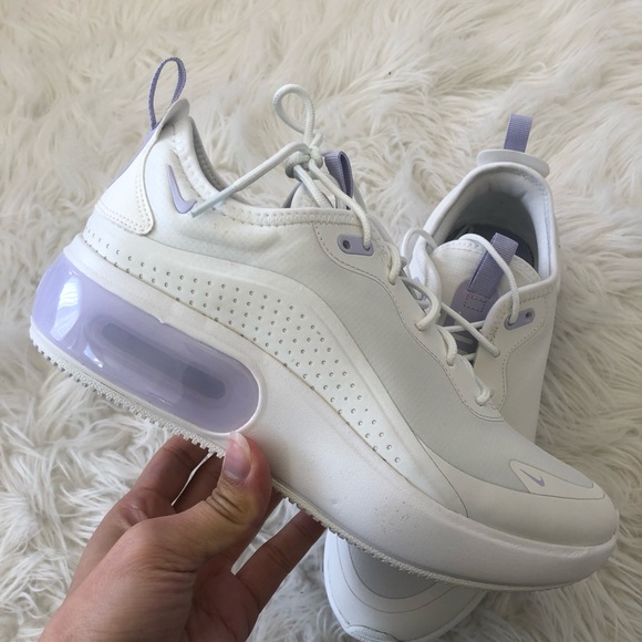 ✔️ New✔️ NIKE wht/purple Air Max DIA SE - Picture 2 of 7